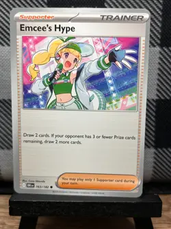 Pokemon TCG: Emcee's Hype 163/182, Destined Rivals - Image 1
