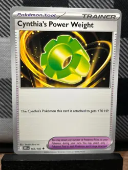 Pokemon TCG: Cynthia's Power Weight 162/182, Destined Rivals - Image 1
