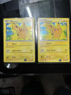 Pikachu 42/146 X2 Holo Foil Pokemon XY Movie Promo. Free Tracked Shipping! - Image 1