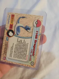 2000 Topps Pokemon TV Animation Edition Series 3 Dragonair #148 - Image 2