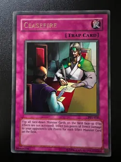 Ceasefire PSV-030 Ultra Rare Unlimited Light Play+ Yugioh - Image 1