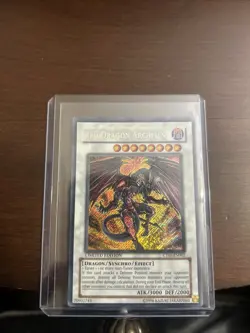 Red Dragon Archfiend CT05-EN002 Secret Rare Limited Edition Lightly Played - Image 2