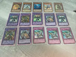 Lot Of 14 Gladiator Beast 1st & Limited Edition Yu-Gi-Oh! Cards Holo Mint, Good - Image 3