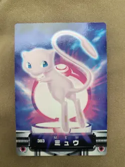 Mew Pokemon Zukan Card Japanese #383 Nintendo 2004 NM Rare - Image 1