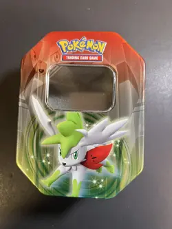 2009 Pokemon TCG - Platinum - Shaymin Sky-High Tin - EMPTY POKEMON CARD TIN EX - Image 1