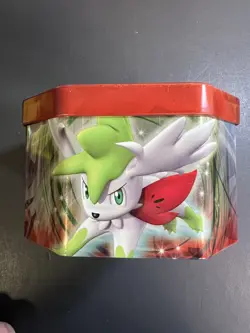 2009 Pokemon TCG - Platinum - Shaymin Sky-High Tin - EMPTY POKEMON CARD TIN EX - Image 5