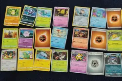 pokemon cards lot 58 cards included empty sleeve - Image 2