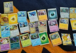 pokemon cards lot 58 cards included empty sleeve - Image 3