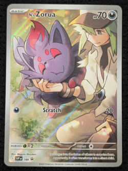 N's Zorua 189 Sv: Scarlet & Violet Promo Cards Holo - Image 1