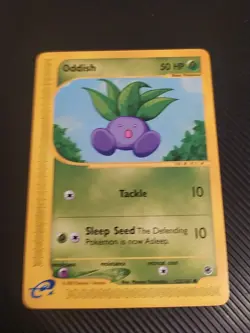 Oddish - 122/165 - Expedition Base Set E-Series TCG - Pokemon Card NM/LP - Image 1