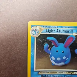 Light Azumarill 13/105 Pokemon Neo Destiny Holo Rare Card - LP - Image 2