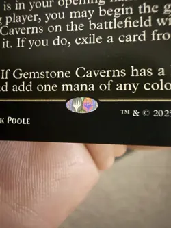 Gemstone Caverns (0016) (Borderless) Edge of Eternities: Stellar Sights Regular - Image 2