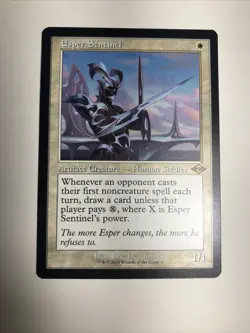 Esper Sentinel (Retro Frame) Modern Horizons 3 Rare (Pack Fresh) - Image 1