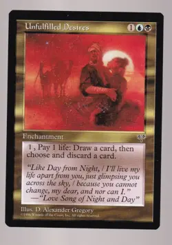 MTG Unfulfilled Desires Mirage LP - Image 1
