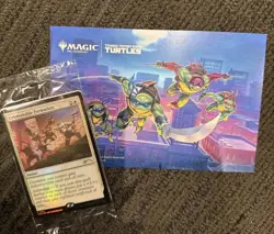 Magic The Gathering, TMNT Unbreakable Formation Promo NYCC 2025, panel exclusive - Image 1