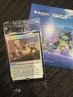 Magic The Gathering, TMNT Unbreakable Formation Promo NYCC 2025, panel exclusive - Image 2