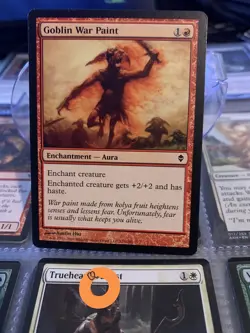 MTG Goblin War Paint Zendikar 129/249 Regular Common - Image 1