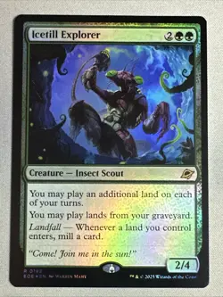 MTG / Icetill Explorer / EOE / #192 / FOIL / Rare / NM - Image 1