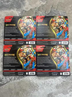 Pokemon TCG Mega Evolutions 3 Pack Blister (Golduck/Psyduck) Factory Sealed New - Image 2