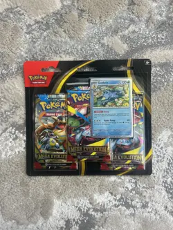 Pokemon TCG Mega Evolutions 3 Pack Blister (Golduck/Psyduck) Factory Sealed New - Image 5
