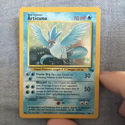 Pokemon - Articuno [1999 WOTC] #2/62 Holo Rare (NM-MT) - Fossil Set - Image 1
