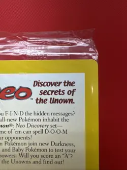 SEALED Entei WotC Black Star Promo 34 Holo Pokemon TCG - Image 5