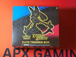Pokemon TCG ETB Crown Zenith Elite Trainer Box - Factory SEALED - Image 1