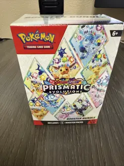 Pokemon TCG: Scarlet & Violet Prismatic Evolutions Booster Bundle Factory Sealed - Image 1