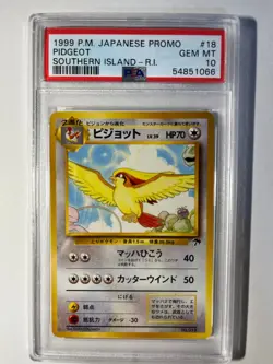 1999 Pokemon Japanese Southern Islands Promo - Pidgeot #18 - PSA 10 Gem Mint - Image 1