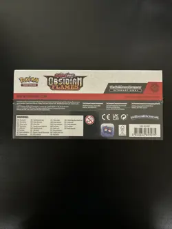 Pokemon TCG: Scarlet and Violet Obsidian Flames Build & Battle Stadium New - Image 2