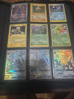 Pokemon TCG Binder Collection Lot Vintage Modern Holos Illustration Rares Look - Image 1
