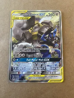 Lucario & Melmetal Gx SM192 Sun & Moon Promo Pokemon TCG (NM) - Image 1