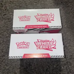 Pokemon TCG White Flare Elite Trainer Box ETB New & Sealed X2 - Image 3