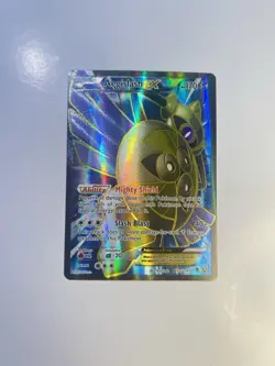 Pokemon TCG Holo Ultra Rare Full Art Aegislash 65a/119 Near Mint - Image 1