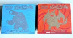 Pokemon XY Evolutions Elite Charizad & Blastoise ETB Box (Set Of 2) 728192521317 - Image 1