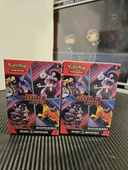 Pokemon TCG Scarlet & Violet Destined Rivals Booster Bundle Lot Of 2 Boxes - Image 1