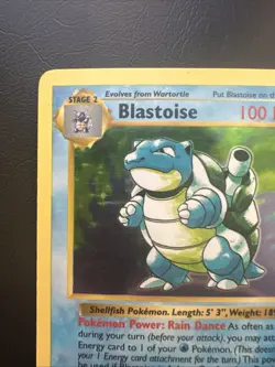 Blastoise 2/102 Holo Pokemon Base Set 1999 Shadowless Unlimited - Image 2