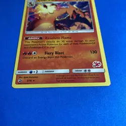 Pokemon TCG Charizard 3/70 (#39 Stamped) Battle Non Holo Near Mint - Image 2