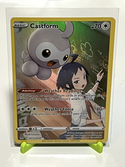 Pokemon Castform TG11/TG30 Lost Origin Trainer Gallery Ultra Rare NM Condition - Image 1