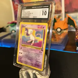 ✨Pokemon Mew Black Star Promo #8 Pokemon League CGC 10 Gem Mint WOTC✨ - Image 2