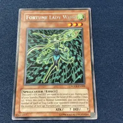 Yu-Gi-Oh! Fortune Lady Wind Rare Unlimited SOVR-EN009 HP - Image 2