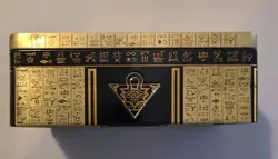 Yu-Gi-Oh! Gold Sarcophagus Tin 2019 Empty Collector Box - Konami Egypt Design - Image 5