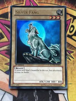 Silver Fang LCYW-EN004 LP 1st Edition Ultra Rare Legendary Collection 3 Yu-Gi-Oh - Image 1