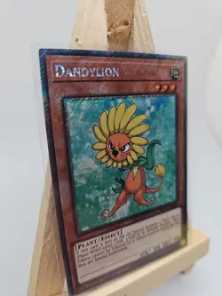 Yu-Gi-Oh Dandylion Platinum Secret Rare RA03-EN211 Near Mint Condition - Image 2