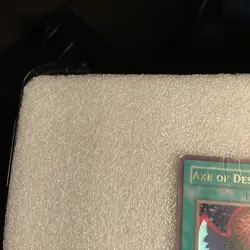 Yugioh Axe of Despair Ultra Rare MRL-002 1st Edition MP - Image 2