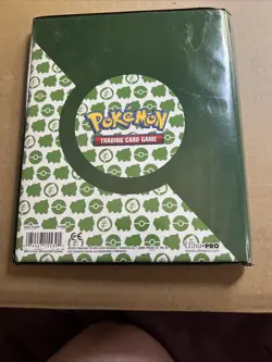 ULTRA PRO Pokemon 4 pocket BULBASAUR album Binder-Holds 40-80 cards - Image 5