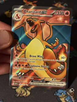 Pokemon Cards Charizard ex 183/165 Full Art Secret Rare Pokemon 151 - (NM) - Image 2