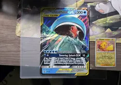 Magikarp & Wailord GX SM166 Promo Pokemon Card TCG - JUMBO - - Image 1