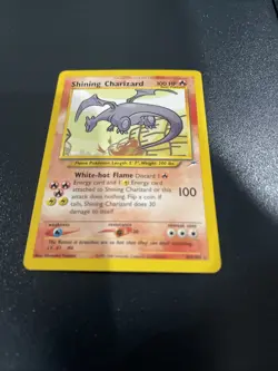 Pokemon TCG Shining Charizard Neo Destiny Holo Card 107/105 - Image 2