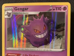 Gengar 085/202 NM Holo Sword and Shield Base Set Rare Near Mint Pokemon Card - Image 3